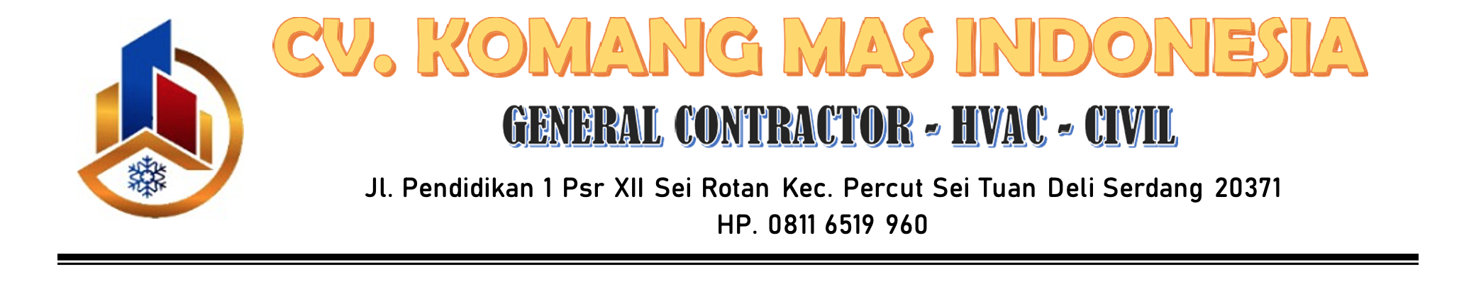 Kop Surat CV. KOMANG MAS INDONESIA